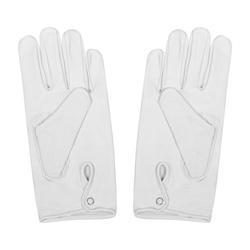 White leather gloves, ceremonial - replica