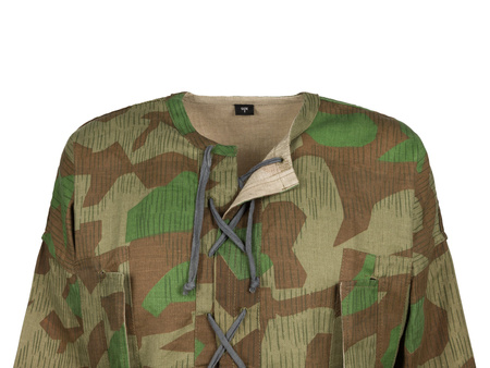 WH camo blouse - Splittertarn - linen - repro