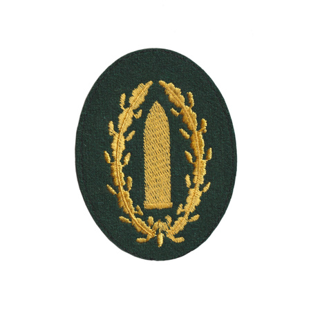 Heer patch - Small caliber anti-tank gunner, dark green - replica