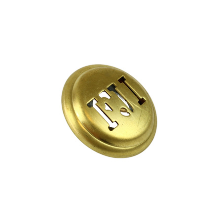 FJI hat cockade, brass - replica