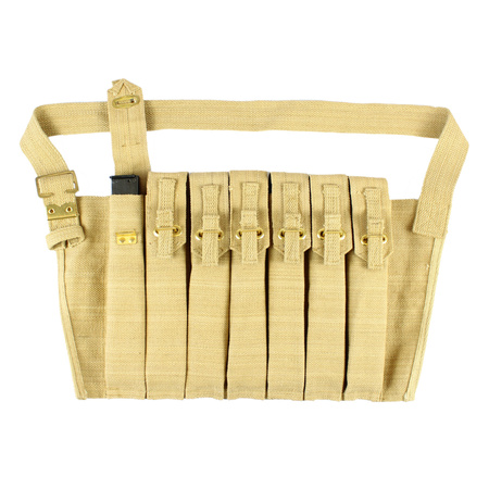 Webbing P37, bandolier Sten, model B - replika
