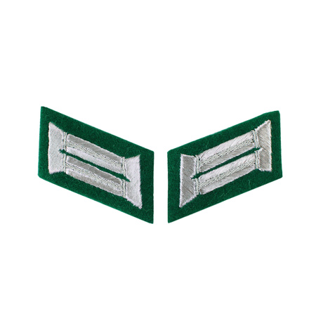 Officer Waffenrock Kragenspiegel - "mountain units" collar tabs - repro