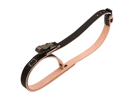 WH/SS 1 liter canteen strap - pebbled leather - repro by Nestof®