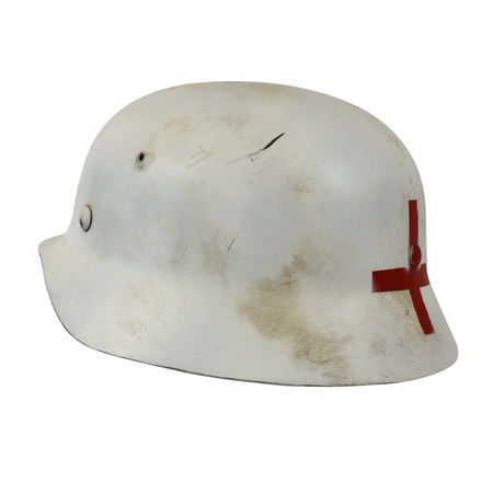 Hełm M40, medyczny, lekko postarzony - [custom]