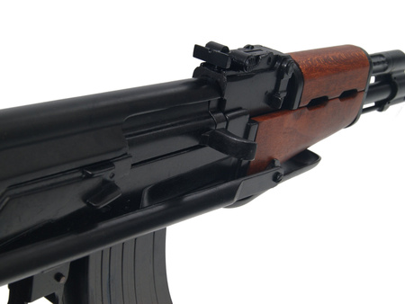 AK-47 assault rifle - folding stock - model gun