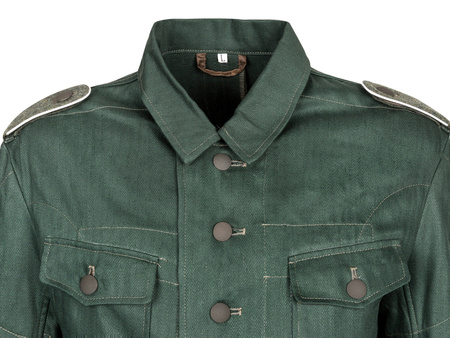 WH/SS Drillichbluse M42 - German drill tunic - repro