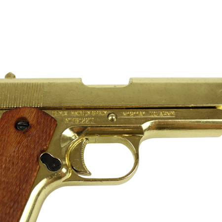 Denix 5312, Colt M1911A1 gun replica - gold
