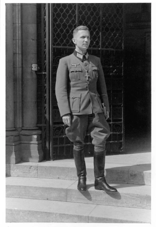 Krzyż protestancki kapelana Wehrmachtu - replika