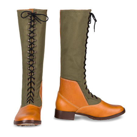 Tropenstiefel, WH DAK tropical high boots, late war type - repro