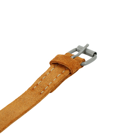 Equipment strap (mess tin), brown, steel fittings - replica