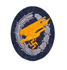 LW paratrooper patch - blue grey wool - repro