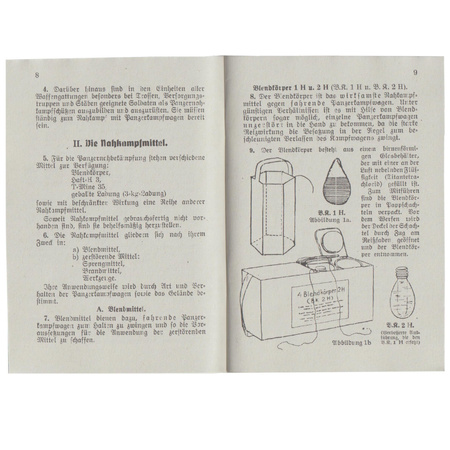 Richtlinien für Panzerhabekampfung manual - repro