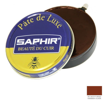 Wax paste for shoes - SAPHIR BDC Pate de Luxe 50ml
