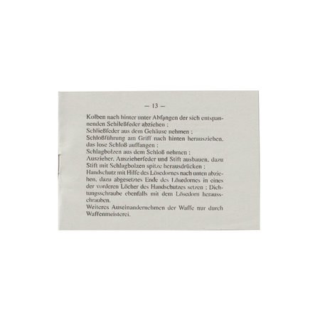 Die Sturmgewehr 44 manual - repro