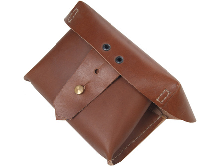 SVT-40/Mosin universal ammo pouch - leather - repro