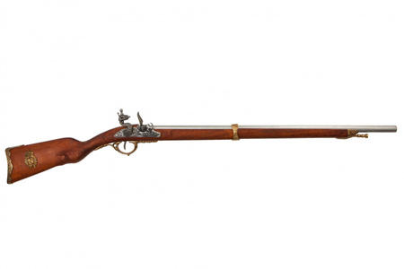 FLINTLOCK RIFLE, FRANCE 1807 non-firing replica - repro