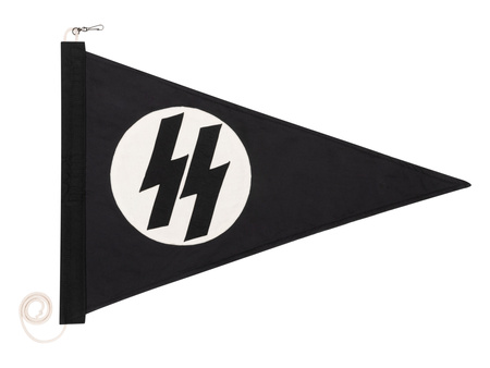 Allgemeine SS/Waffen SS  pennant flag, stitched - repro