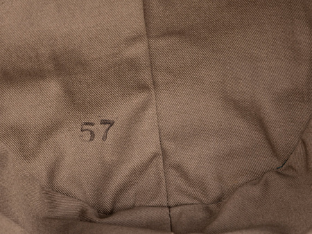 Drillich Feldmutze M43 - WH/SS HBT cap - repro