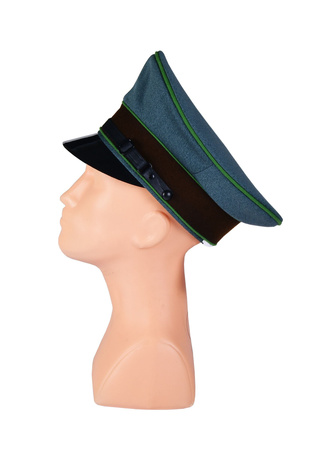 EREL Polizei Schirmmütze - police visor cap - gabardine - repro