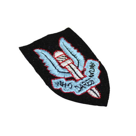 Odznaka SAS (Special Air Service) na beret, tkana - replika