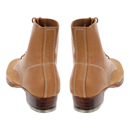 Schnurschuhe M43, trzewiki WH/SS niebarwione - replika