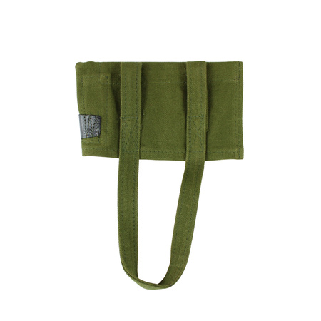 RKKA canvas shovel carrier, austerity pattern, olive - button fastening