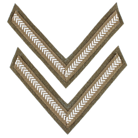 British Lance Corporal Chevrons, pair - Replica