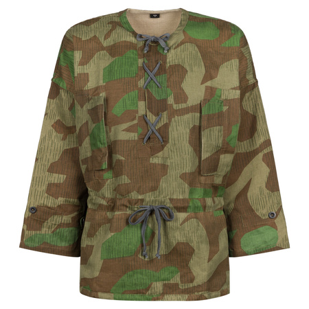 WH camo blouse - Splittertarn - linen - repro