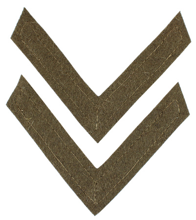 British Lance Corporal Chevrons, pair - Replica
