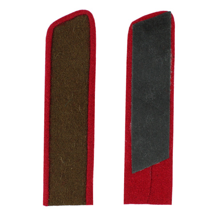 M1943 collar tabs for greatcoat - artillery - repro