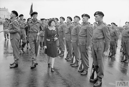 British Ammo Boots - black leather service shoes - repro