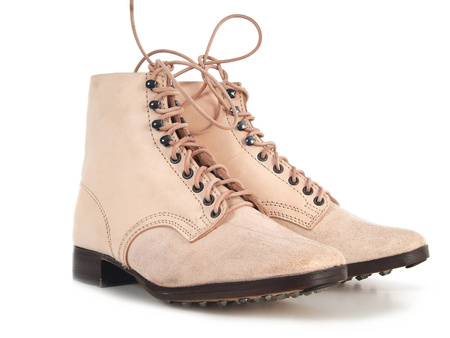 Schnurschuhe M37 - WH/SS German ankle boots - repro