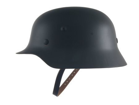 Stahlhelm M40 felgrau WH/SS helmet - repro