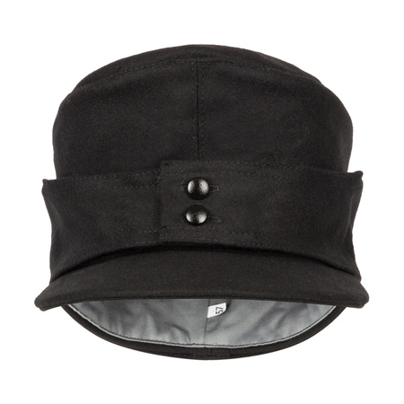 Feldmutze M43 Schwarz - armoured cap - repro