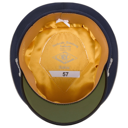 EREL Luftwaffe Offiziers Schirmmütze - gabardine - repro
