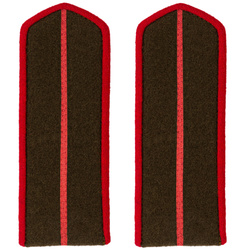 M1943 artillery and armoured field shoulder boards - officers - repro
