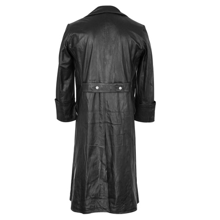 Offizier Mantel - leather WH/SS officer greatcoat - repro