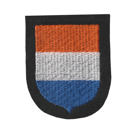 Dutch national patch - SS woolen - repro