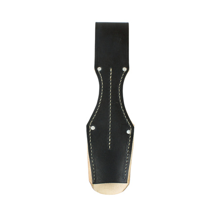 Leather frog for parade bayonet KS98, black - repro