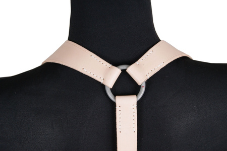 Polish Cavalry Y-straps - undyed leather