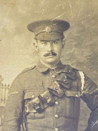 Brytyjskie szewrony Lance Corporal, para - replika