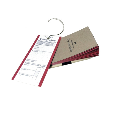 WH Heer medical tearing notebook - replica