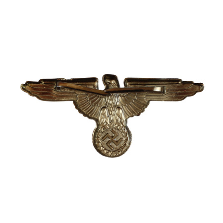 SS visor cap eagle, antique effect - repro