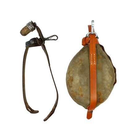 M07 Canteen Strap, Brown - Replica