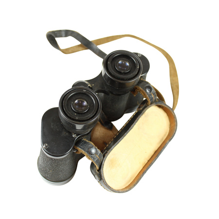 Swedish military binoculars with case - Surplus