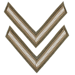 British Lance Corporal Chevrons, pair - Replica