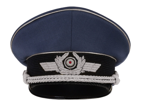 EREL Luftwaffe Offiziers Schirmmütze - gabardine - repro