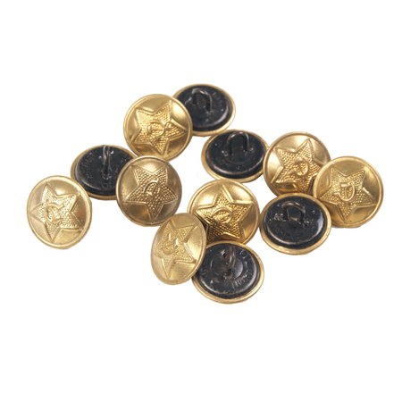 M1943 shoulder boards button - brass - surplus