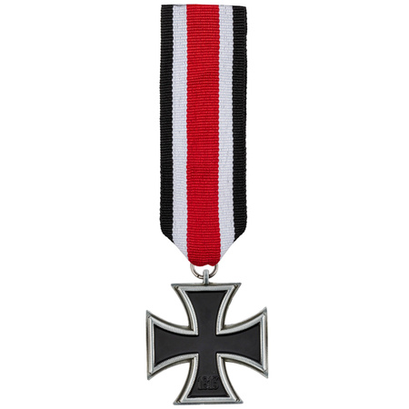 Iron Cross 2nd Class 1939 with ribbon, antiqued - repro