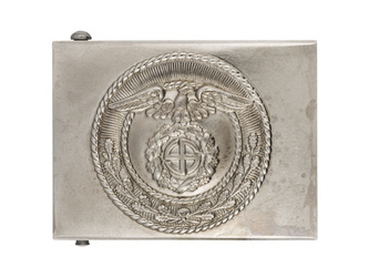 NSKK Koppelschloss - National Sozialistisches Kraftfahr Korpsbelt buckle, steel - repro